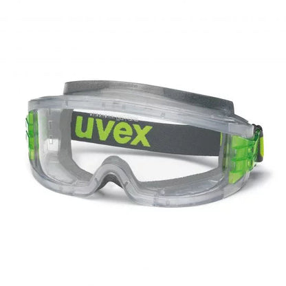 UVEX Ultravision Goggles-Safety Glasses-Uvex Safety-9301-304-Grey, Open Cell Foam-Vented Clear PVC-ProtectCoAustralia