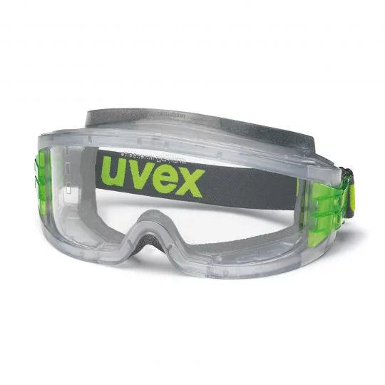 UVEX Ultravision Goggles-Safety Glasses-Uvex Safety-9301-323-Grey, Closed Cell Foam-TVC Clear PVC-ProtectCoAustralia