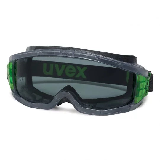 UVEX Ultravision Goggles-Safety Glasses-Uvex Safety-9301-324-Transparent Grey, Closed Cell Foam-TVC Clear PVC-ProtectCoAustralia