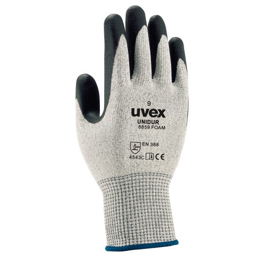 UVEX Unidur 6659 Foam Cut Protection Glove-Safety Gloves-Uvex Safety-UVEX-UD6659F0-Size 7-ProtectCoAustralia