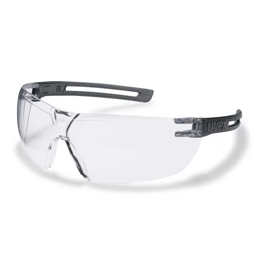 UVEX x-Fit Safety Glasses-Safety Glasses-Uvex Safety-9199-300-Grey-Clear 80% VLT Category 0-ProtectCoAustralia