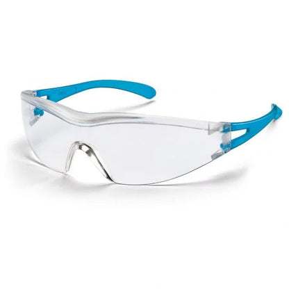 UVEX x-One Safety Glasses-Safety Glasses-Uvex Safety-9170-001DP-Blue-Clear 80% + VLT Category 0-ProtectCoAustralia